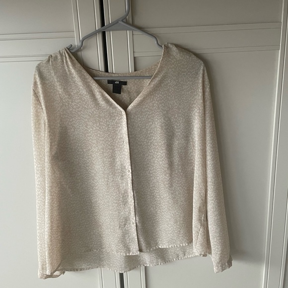 H&M Tops - H&M Neutral Blouse - US 6